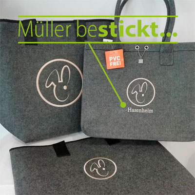 Müller bestickt