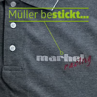 Müller bestickt